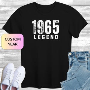 60th Birthday T-shirt Gifts for Men, 60th Birthday Tshirt Idea, Legend Top, Birthday Gift for Dad, Old Man Present, Grandad T-Shirt