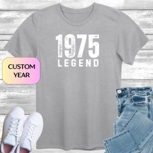 50th Birthday T-shirt Gifts for Men, 50th Birthday Tshirt Idea, Legend Top, Birthday Gift for Dad, Old Man Present, Shirt Gift for Dad