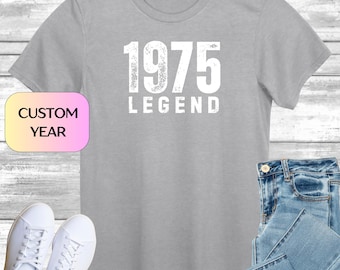 50. Geburtstag T-Shirt Geschenke für Männer, 50. Geburtstag Tshirt Idee, Legend Top, Geburtstagsgeschenk für Papa, alter Mann Geschenk, Shirt Geschenk für Papa