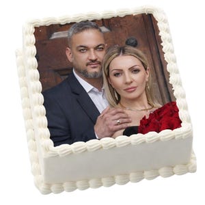 Kamerafilmrulle Ätbar glasyr Tårtdekoration Personlig med dina egna bilder Bandkant Födelsedag Skräddarsydd Jubileumsfirande bild 8