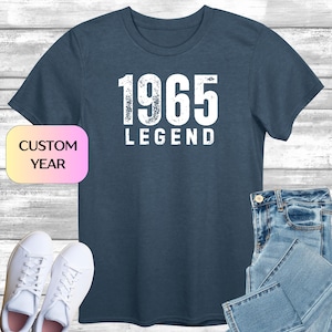 60th Birthday T-shirt Gifts for Men, 60th Birthday Tshirt Idea, Legend Top, Birthday Gift for Dad, Old Man Present, Retro Style Colours