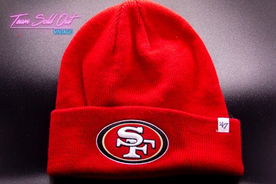 vintage 49ers beanie