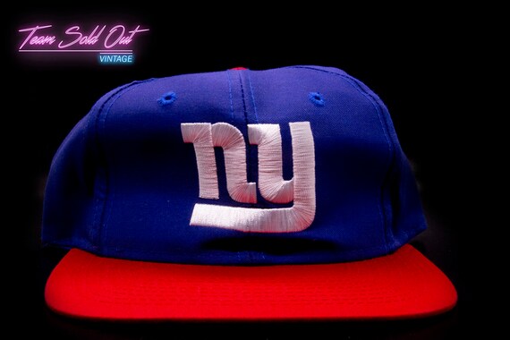 NY Giants Plain Logo Snapback Hat NFL 