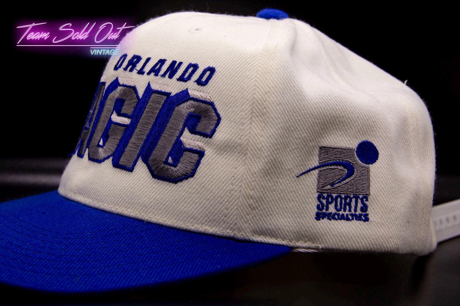 Vintage Sports Specialties Orlando Magic Shadow Snapback Hat NBA 