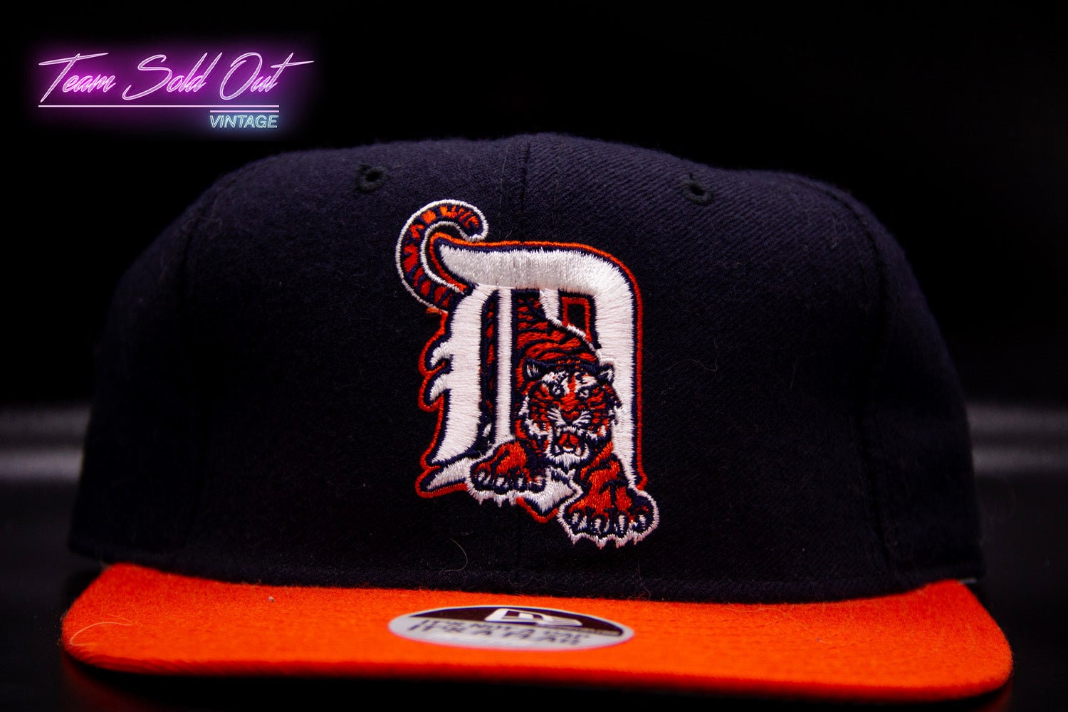 Vintage Diamond Collection New Era Detroit Tigers 6 3/4 Fitted Hat 