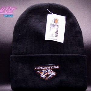 Vintage Drew Pearson Nashville Predators Beanie