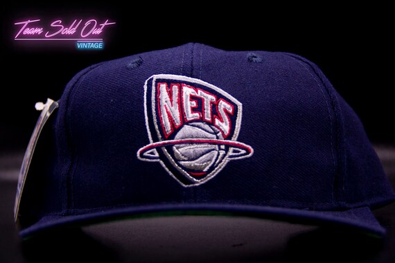 Vintage Starter New Jersey Nets Fitted Hat — Roots