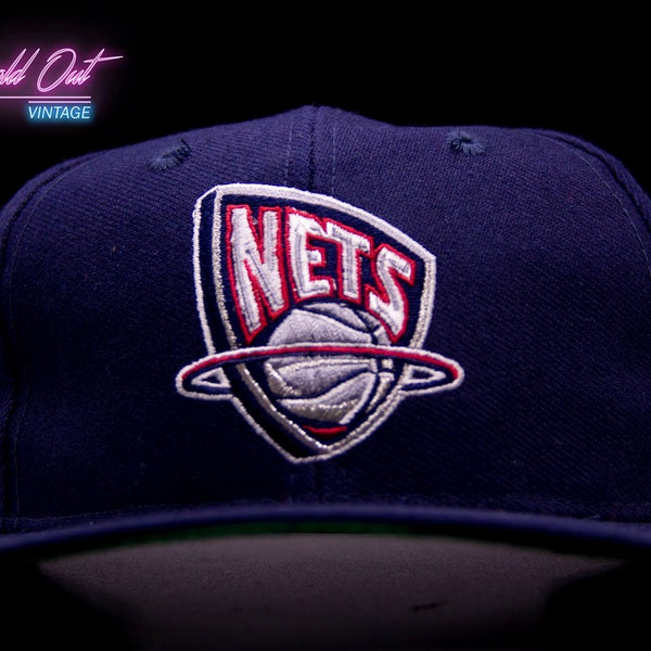New Jersey Nets Hat Etsy
