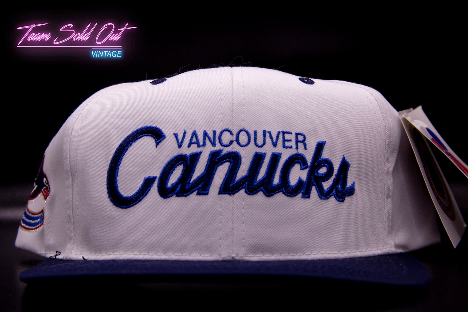 Vintage Vancouver Canucks Sports Specialties Plain Logo Snapback