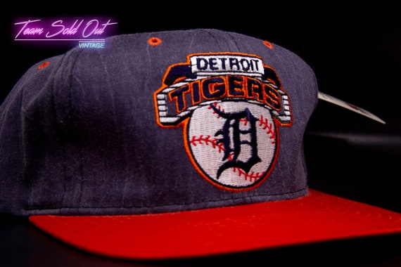 Vintage Starter Detroit Tigers Snapback Hat MLB - image 2