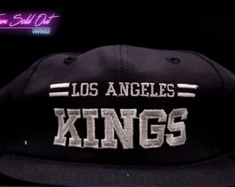 Vintage 1993 Twins Los Angeles Kings Snapback Hat NHL