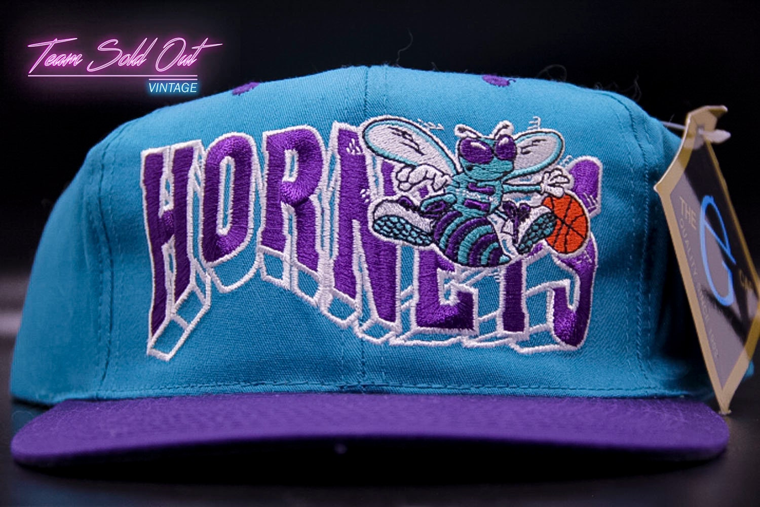 22 x VINTAGE COLLECTION CHARLOTTE HORNETS CAPS HATS STARTER BIG LOGO  SHOCKWAVE • $159.99