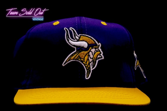 Vintage Youth G Cap Plain Logo Minnesota Vikings … - image 1