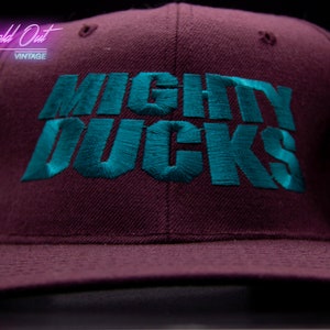Vintage Starter Anaheim Mighty Ducks Snapback Hat NHL
