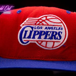 Vintage New Era Los Angeles Clippers Western Conference Snapback Hat NBA