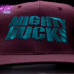Vintage Starter Anaheim Mighty Ducks Snapback Hat NHL