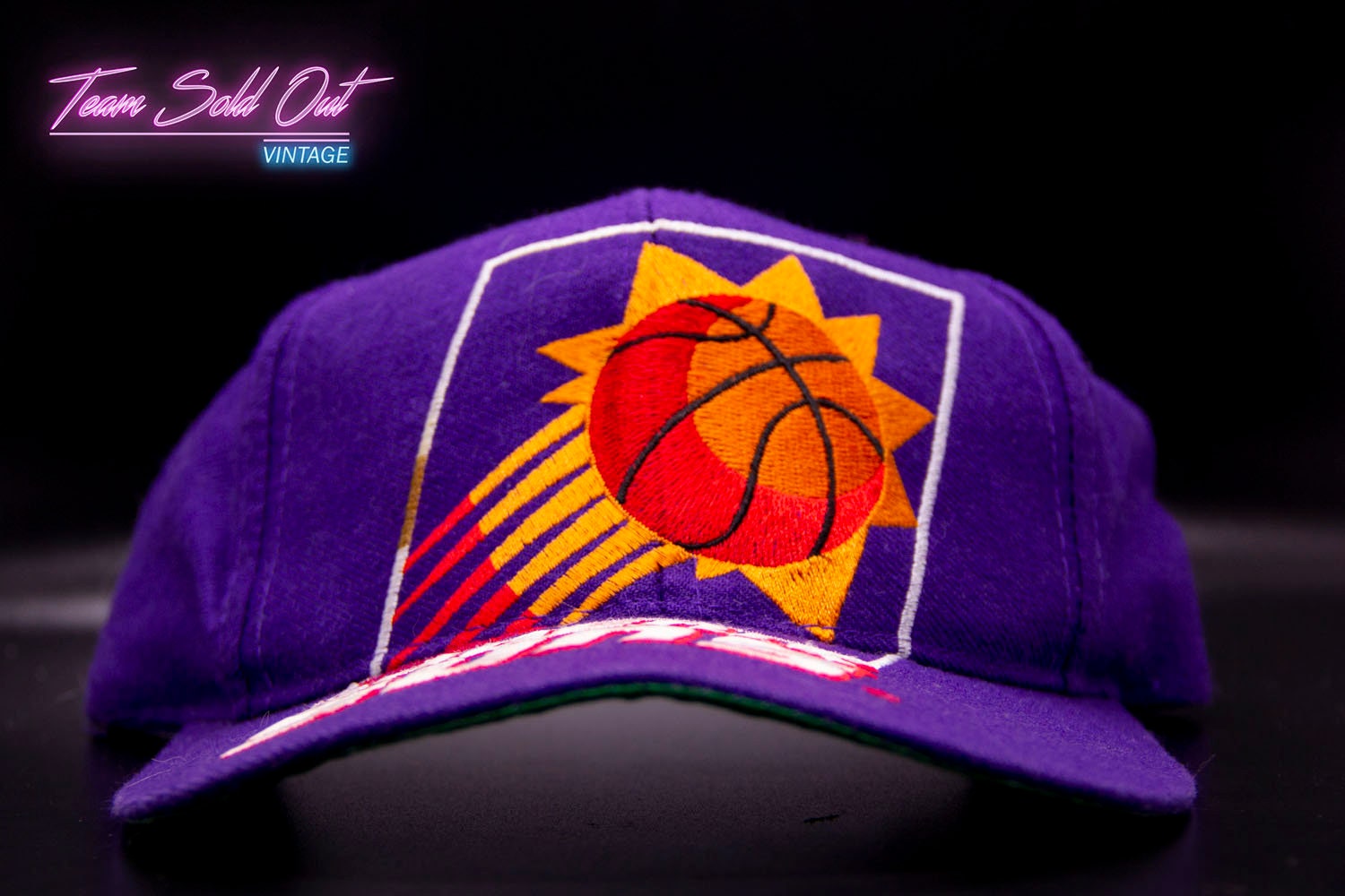 HOT Big Logo Vintage Suns Hat Vintage AJD Big Logo Phoenix