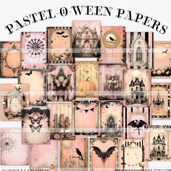 Halloween Junk Journal - Etsy