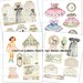 Printable Paper Doll Junk Journal Kit, Vintage Paper Doll Images ...