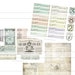 Vintage Number Labels - Junk Journal Printable Tags - Random Numbers ...