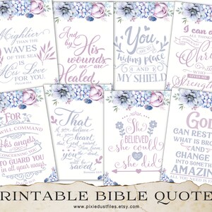 Bible imprimable Versus - Cartes de prière chrétiennes - citations bibliques d’inspiration - kit de journal de prière indésirable - citations de foi téléchargement numérique prière