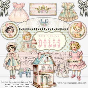 Vintage Paper Dolls 