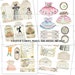 Printable Paper Doll Junk Journal Kit, Vintage Paper Doll Images ...
