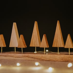 Wooden Forest / Christmas decor / Christmas / festive / xmas / decorations / Scandinavian / tree / wood