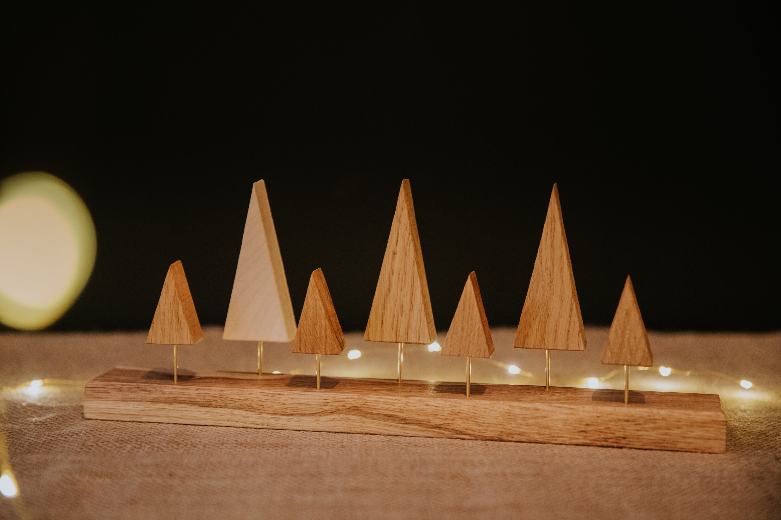 Wooden Forest / Christmas Decor / Christmas / Festive / Xmas / Etsy UK