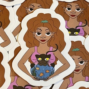Fishbowl Sticker