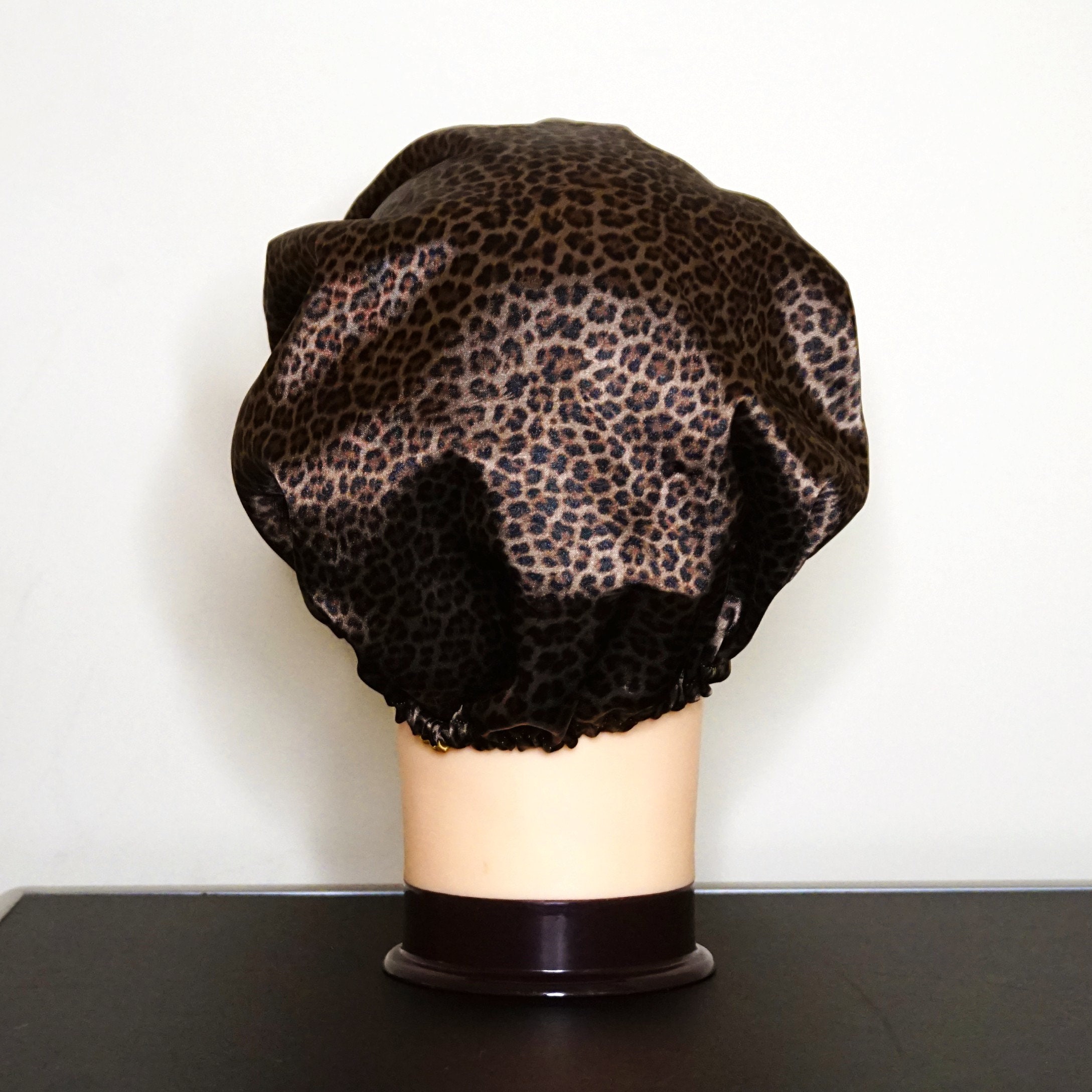 Gold Satin Hair Bonnet Reversible Bonnet | Etsy