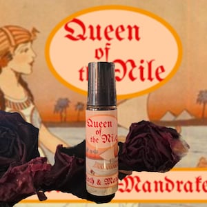 Queen Of The Nile | Perfume Oil | Neroli | Champka | Amber | Egyptian Musk | Myrrh | Sandalwood