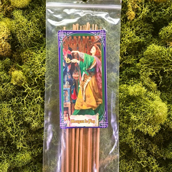 Morgan le Fay Weihrauch: Veilchen, Schwarzkirsche, Patchouli, Amber, Vanille