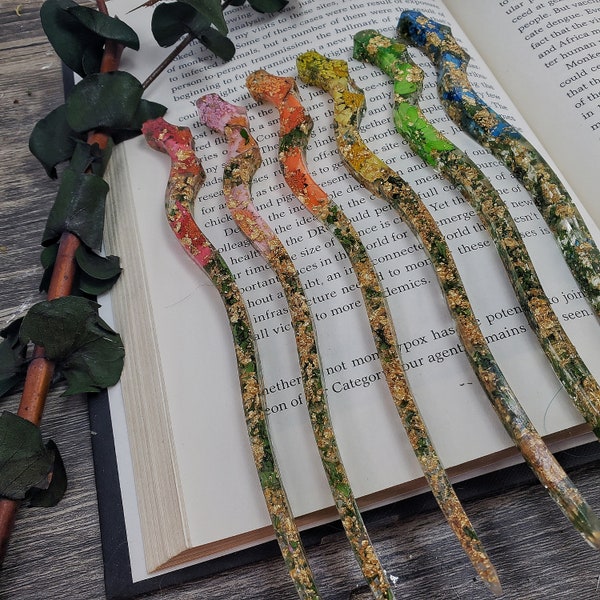 Branch Twig Resin Fairy Hair Stick - Fantasy Floral Hair Pin Vintage Hair Accessories Cottagecore Cosplay Accessories Prop