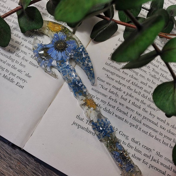 Resin Dagger Flowers Etsy