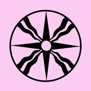 Assyrian Flag Vinyl Car Decal or Laptop Decal