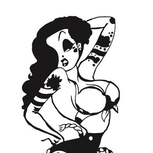 Jessica Rabbit Cartoon Character #21 car Truck Laptop Window Decal