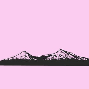 Mooie Armeense Berg Ararat sticker