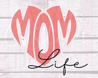 Mom Life PNG, Mom LIfe Sublimation Design, Retro mom Png, Happy Mothers Day png Design, Digital Png File, Téléchargement instantané,