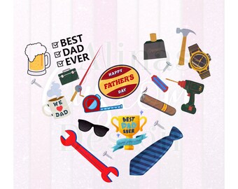 Father's Day Heart png, Happy Father's Day PNG, Image for sublimation, Digital download, Dad gift, Best Dad Ever, World Best Dad