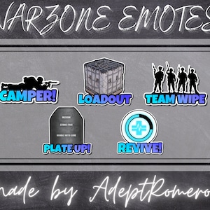 Warzone Emotes 112, 56, 28 - Scarica Digitale