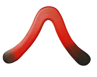 Phoenix boomerang - For intermediate right-handed throwers.