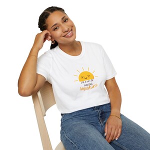Ray of Sunshine Unisex T-Shirt, Positive Vibes Tee, Happy Shirt, Inspirational Graphic Top, Gift for Optimists