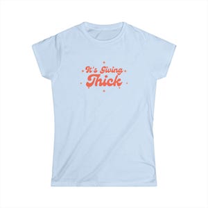 Plus Size Softstyle Tee: Curvy Women's Graphic Top image 5
