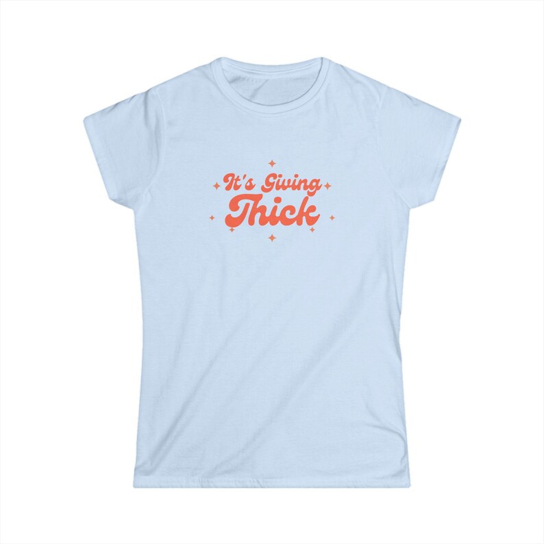 Plus Size Softstyle Tee: Curvy Women's Graphic Top image 5