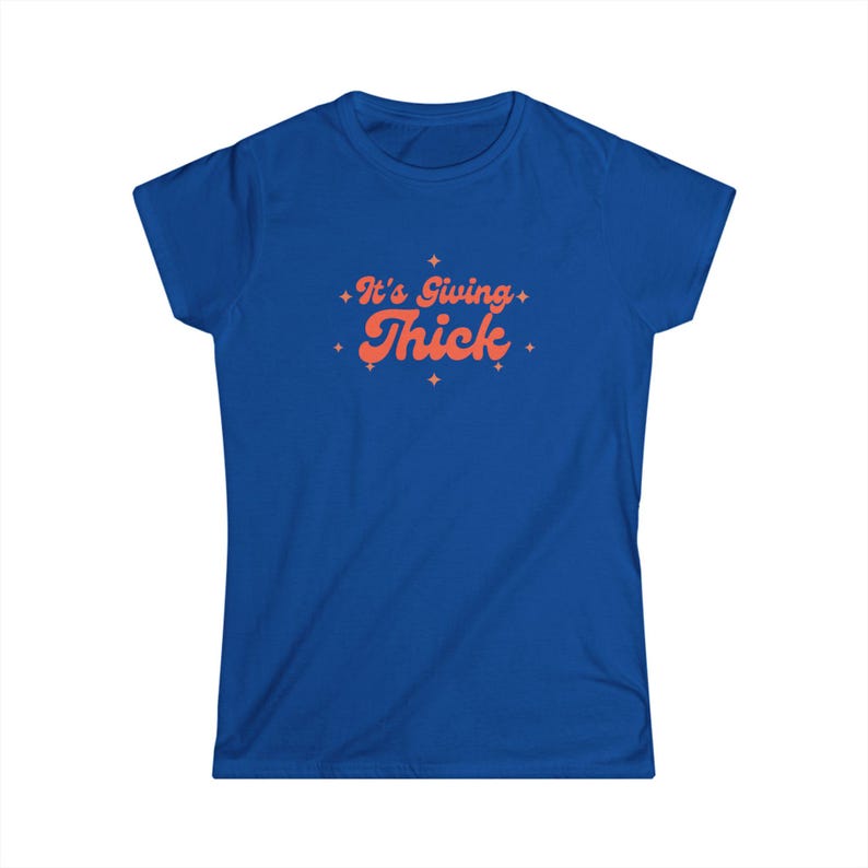 Plus Size Softstyle Tee: Curvy Women's Graphic Top image 6