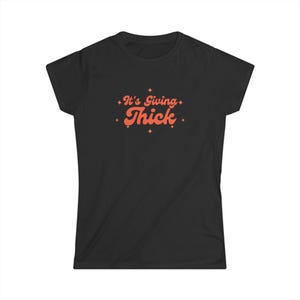 Plus Size Softstyle Tee: Curvy Women's Graphic Top image 2