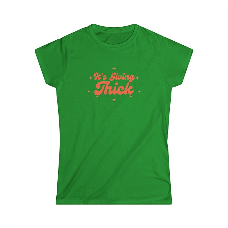 Plus Size Softstyle Tee: Curvy Women's Graphic Top image 4