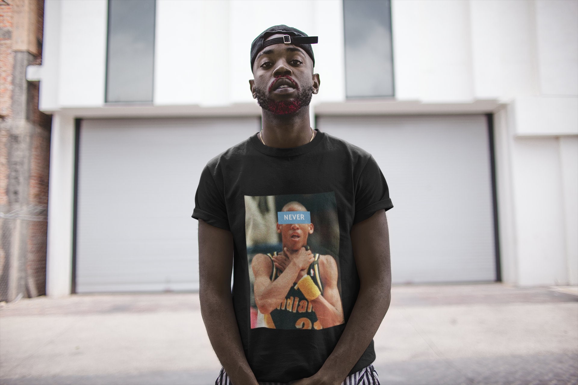 Get Candace Parkers Wearing Reggie Miller Choke Shirt For Free ...