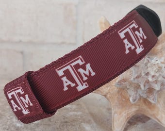 Higher education - Texas - Design 1, Pet Collars, Harnesses, Lanyards & Leashes - Made in USA,